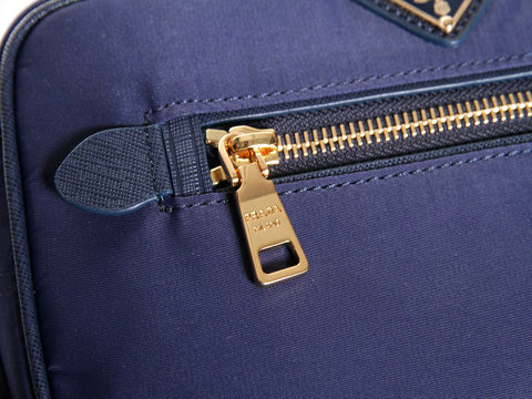 2014 Prada nylon fabric shoulder bag BT0773 royalblue - Click Image to Close
